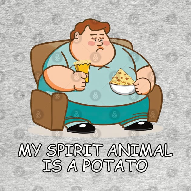 My spirit animal is a potato. by DEGryps